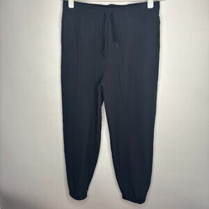 Outdoor Voices Women's Water Repellent RecTrek Pants Black Medium Cuff New